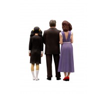 Figure Collectible Italian Movie FANTOZZI Family Christmas Movie scene 10cm Original Infinite