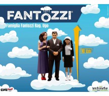 Figure Collectible Italian Movie FANTOZZI Family Christmas Movie scene 10cm Original Infinite