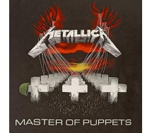 METALLICA Adult T-Shirt Black MASTER OF PUPPETS Original ROCK MUSIC OFFICIAL Licensed