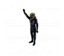 LEWIS HAMILTON F1 MERCEDES AMG W14E Car Model Formula 1 with figure  Scale 1/24 22cm DieCast Bburago