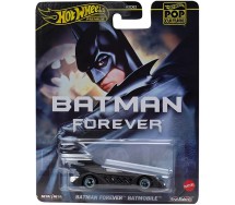 BATMAN FOREVER BATMOBILE Die Cast Car Model Scale 1:64 6cm Hot Wheels POP CULTURE HVJ39
