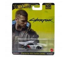 copy of Modello DieCast CYBERPUNK 2077 Porsche 911 Turbo 930 1/64 Hot Wheels HCP04