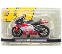VALENTINO ROSSI 46 Modello APRILIA RSW 250 Moto GP Championship 1998 SCALA 1/18