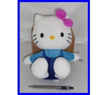 HELLO KITTY FIOCCO VIOLA Peluche 20cm ORIGINALE Bello !