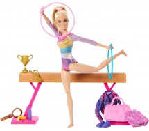 copy of Bambola BARBIE Carriera GINNASTA con Body Originale MATTEL GTN65