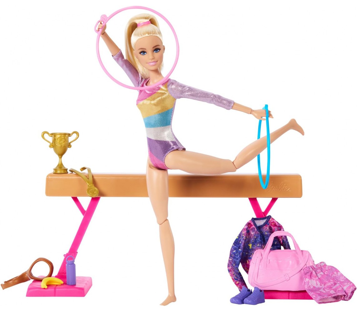 copy of Bambola BARBIE Carriera GINNASTA con Body Originale MATTEL GTN65