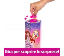 ARIEL Mermaid DOLL Disney Princess SPIN and REVEAL Surprises Accessories Stickers 28cm Original MATTEL HTV88