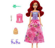 ARIEL Mermaid DOLL Disney Princess SPIN and REVEAL Surprises Accessories Stickers 28cm Original MATTEL HTV88