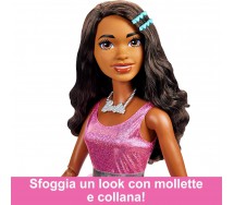 copy of Bambola BARBIE SIGNATURE Speciale Snodata LOOKS Capelli Mori e Mossi Ultra Flessibile Originale GTD89