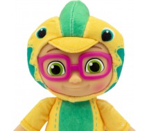 COCOMELON Plush Child dressed as a dinosaur BELLA 20cm from pet Original JAZWAREZ