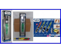 Star Wars PEN in shape of LIGHTSABER Green YODA Original TAITO Japan