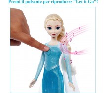 SINGING DOLL ITALIAN ONLY 30cm ELSA from FROZEN 2 Original MATTEL HMG33