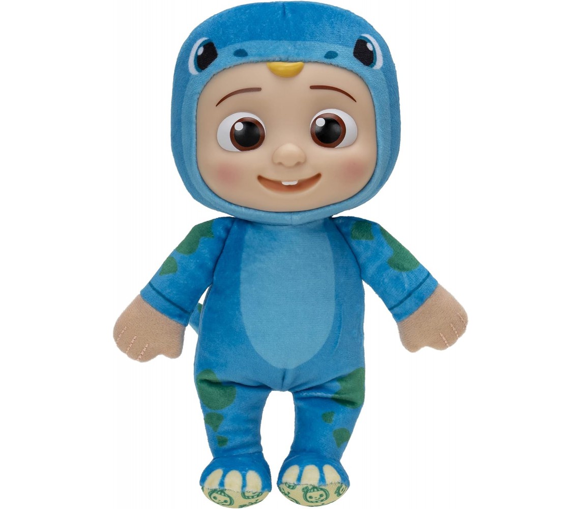 COCOMELON Plush Child dressed as a dinosaur JJ 20cm from pet Original JAZWAREZ