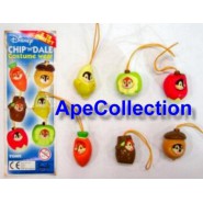 TOMY Set 6 Figures CHIP AND DALE Wear PART 1 DISNEY Danglers Disney Mini Winnies Wear Style