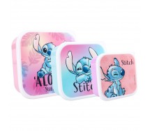 STITCH ALOHA 3 Snack Box 6x12x12cm Vadobag Official Disney