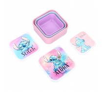 STITCH ALOHA 3 Snack Box 6x12x12cm Vadobag Official Disney