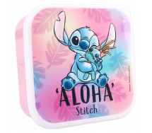 STITCH ALOHA 3 Snack Box 6x12x12cm Vadobag Official Disney