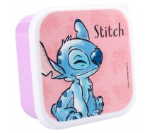 STITCH ALOHA 3 Snack Box 6x12x12cm Vadobag Official Disney