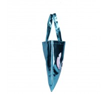 LILO and STITCH Metallic Moves SHOPPING BAG 37x36x2cm ORIGINAL Vadobag METALLIC