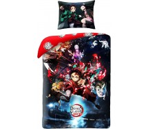 DEMON SLAYER Bed Set Duvet Cover 140x200cm MIKROFIBER Official