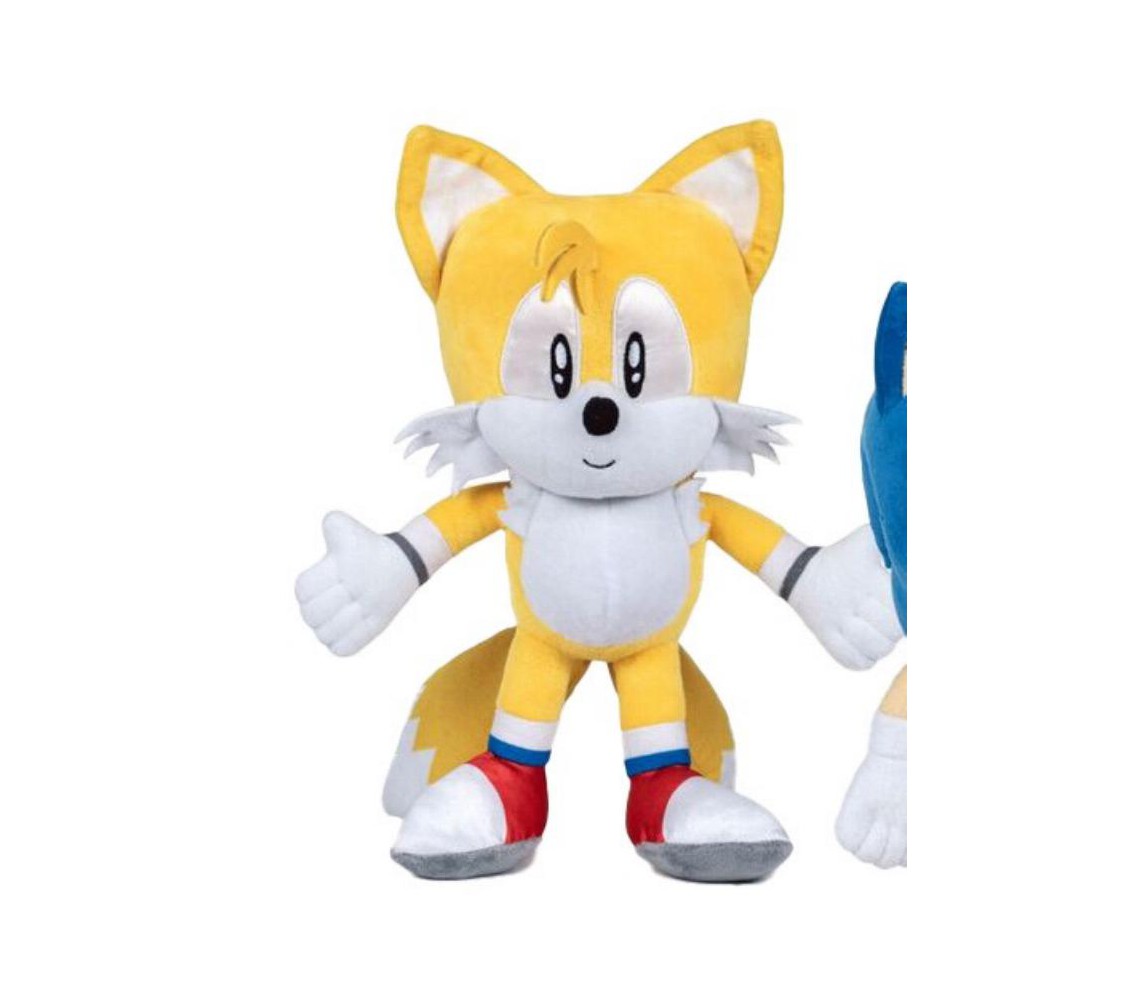 Peluche TAILS Miles Prower Fox 30cm ORIGINAL Sonic Hedgehog Sega
