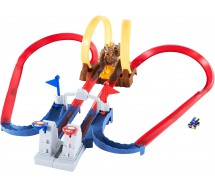 copy of SUPER MARIO KART Playset Pista per Macchinine VERSIONE YOSHI con Lanciatore e Veicolo Hot Wheels GFY47