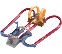 copy of SUPER MARIO KART Playset Pista per Macchinine VERSIONE YOSHI con Lanciatore e Veicolo Hot Wheels GFY47