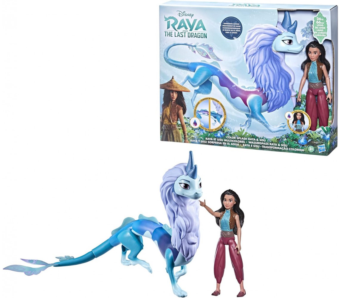 copy of BOX SET 11 Figure RAYA AND THE LAST DRAGON Hasbro LAND OF KUMANDRA
