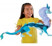 RAYA AND THE LAST DRAGON Color Splash Raya and Sisu swimming and change color Figures Disney Movie Original Official