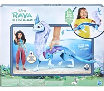 RAYA AND THE LAST DRAGON Color Splash Raya and Sisu swimming and change color Figures Disney Movie Original Official