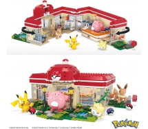 POKEMON CENTRO FORESTA Playset GIGANTE con 648 Pezzi HNT93 Mega Construx