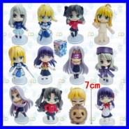 Complete Set 12 FIGURE from FATE STAY NIGHT 7cm