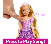 RAPUNZEL SINGING DOLL 25cm SINGS MUSIC English Original MATTEL HPD41