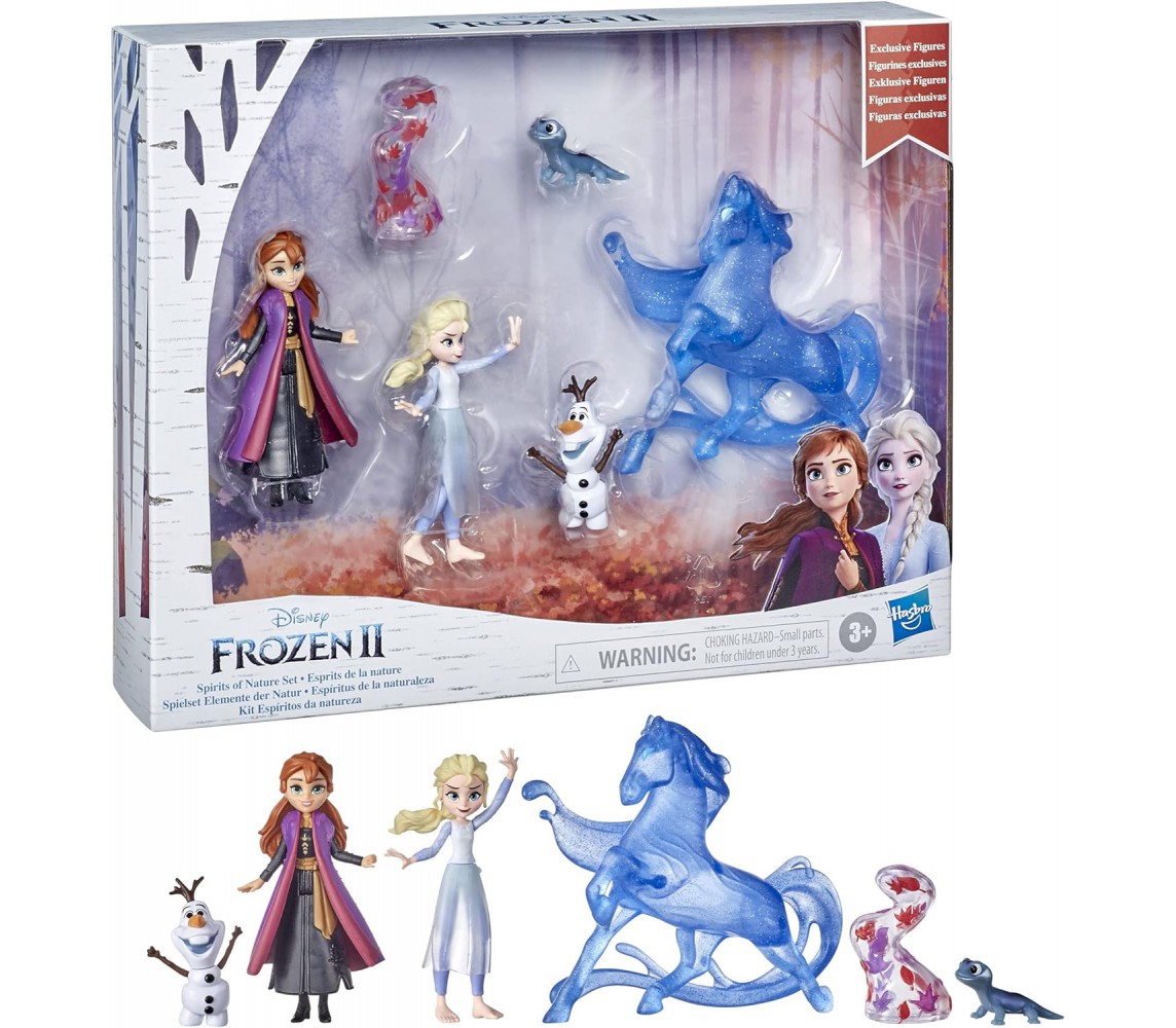copy of BOX 3 Figure TRAVEL PACK Elsa Anna Mattias FROZEN HASBRO E6912