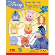 SET 7 Figure WINNIE POOH EGGCHAPS Danglers Pimpi Tigro Eeyore etc. DISNEY TOMY