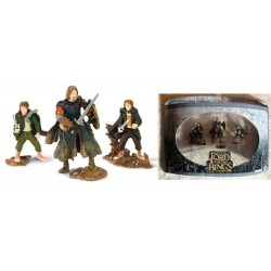 Lord Of The Rings BOX SET 3 Figures ATTACK AT AMON-HEN Play Along USA Lotr AOME