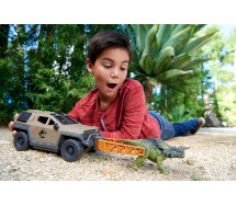 Jurassic World MAYHEM SET Grande Playset JEEP CAPTURING DINOSAURUS Mattel HRX52