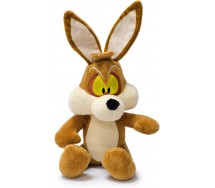 WILLY COYOTE Wile Peluche GRANDE 25cm Originale LOONEY TUNES Ufficiale
