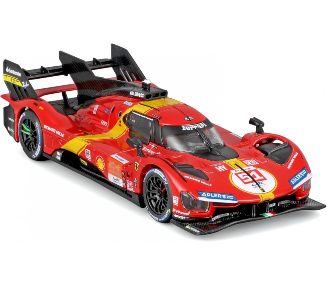 copy of FERRARI SAINZ SF-24 Car Model Formula 1 2024 DieCast 1/43 Driver 55 Bburago