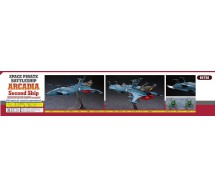 CAPITAN HARLOCK Arcadia NAVE SECOND SHIP Kit Modello 1/1500 Hasegawa 64756