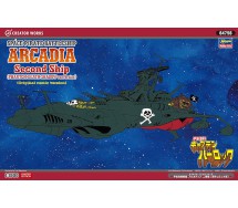 CAPITAN HARLOCK Arcadia NAVE SECOND SHIP Kit Modello 1/1500 Hasegawa 64756
