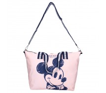 MICKEY MOUSE SHOPPER Fashion Mission Drop SHOPPING BAG Pink 48x32x14cm ORIGINAL Vadobag 798-4933