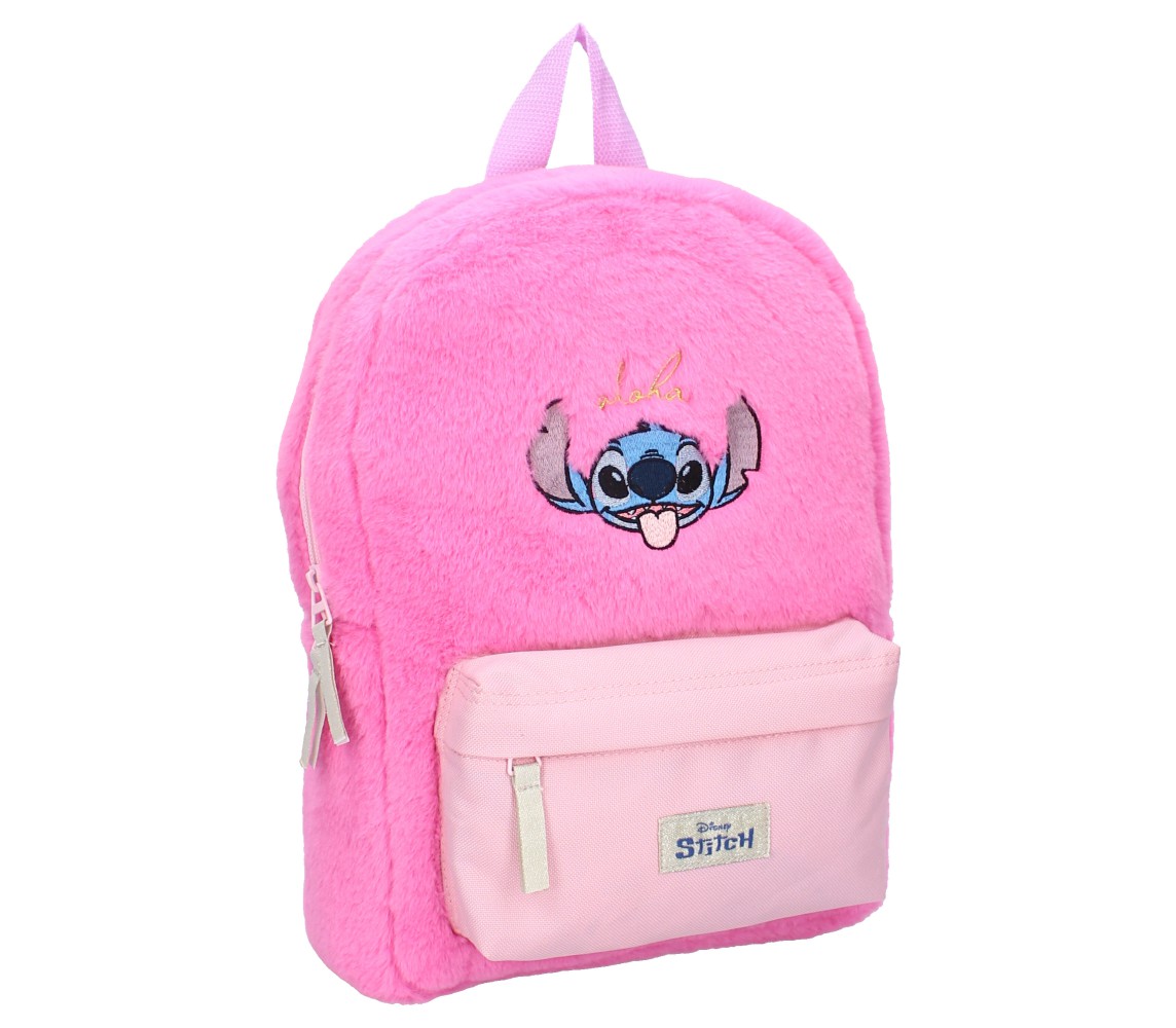 Backpack STITCH ECO FUR So Charming from Lilo And Stitch Size 33x23x9cm ORIGINAL Vadobag DISNEY
