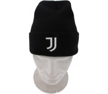 BERRETTO INVERNALE Cuffia NERO  Originale JUVENTUS Nuovo Logo JJ Ufficiale