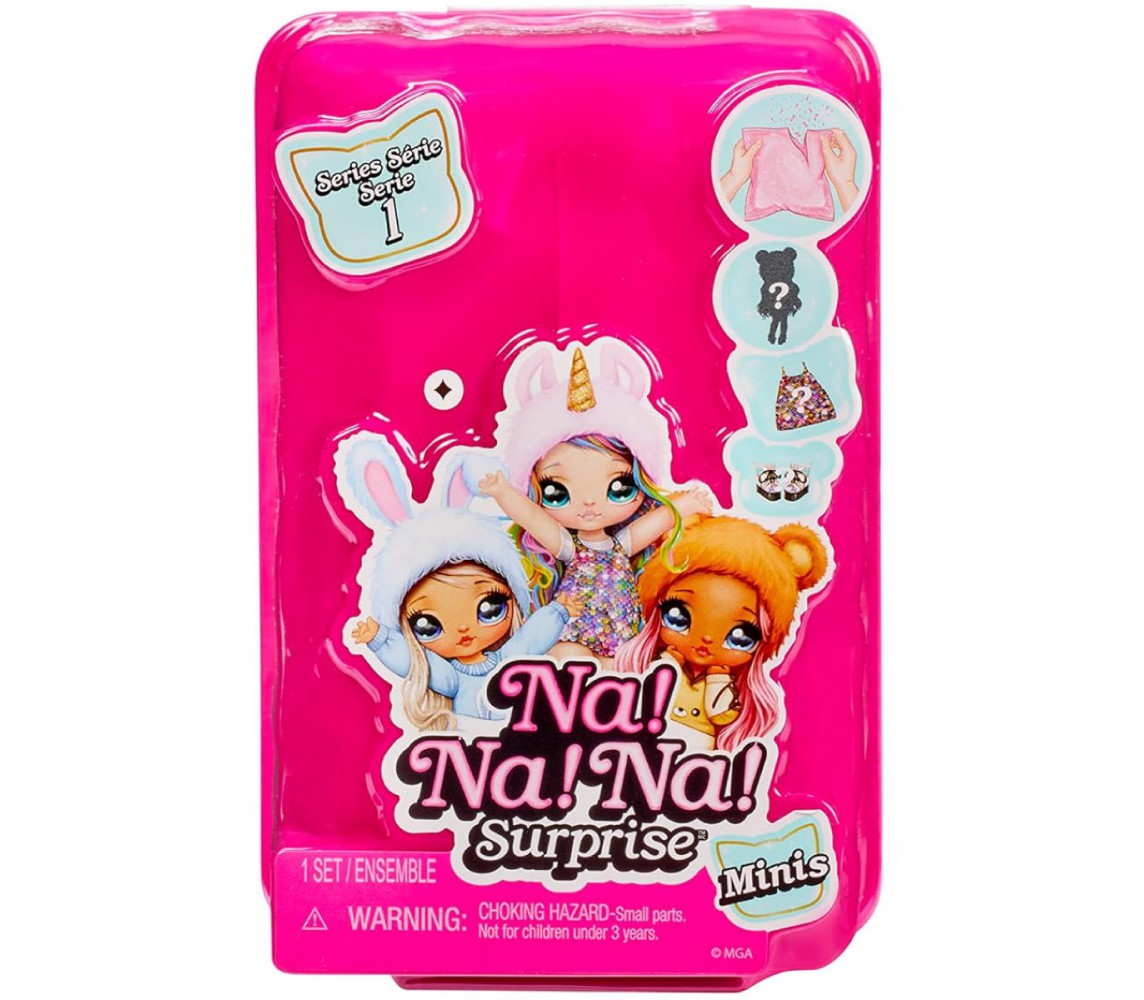 BROKEN PACKAGE NANANA Surprise MINIS SERIE 1 Doll RANDOM 10cm Heigh ORIGINAL LOL MGA
