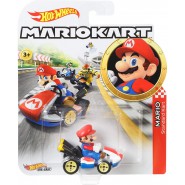 Die Cast Model MODEL Standard KART From SUPER MARIO Scale 1:64 5cm Hot Wheels