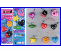 BARBAPAPA LOVE Complete SET 9 Figures DANGLERS Original