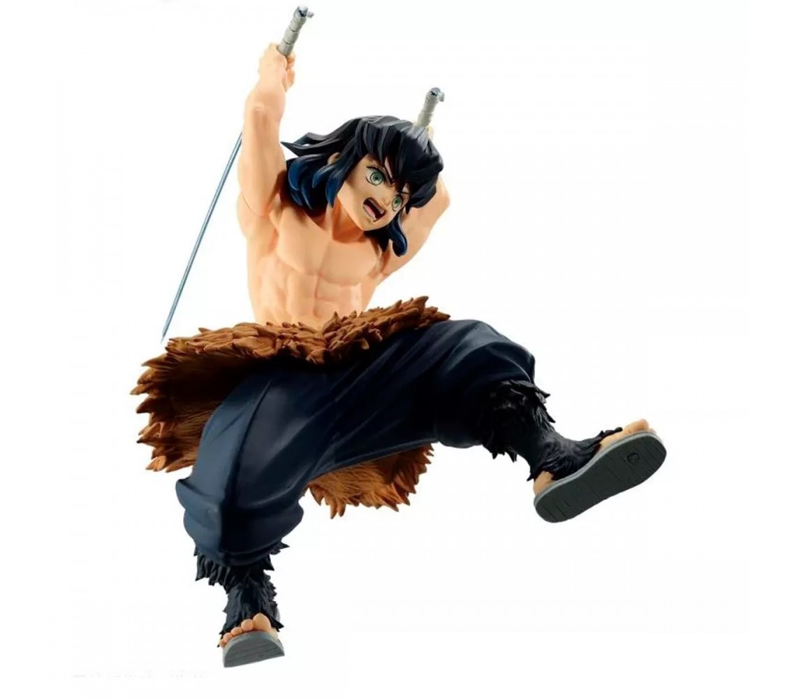 INOSUKE VIBRATIONS STARS Figure Statue 13cm DEMON SLAYER Original BANPRESTO