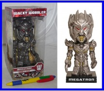 STUPENDA Figura 18cm MEGATRON dei TRANSFORMERS Funko Bobble Head WACKY WOBBLER