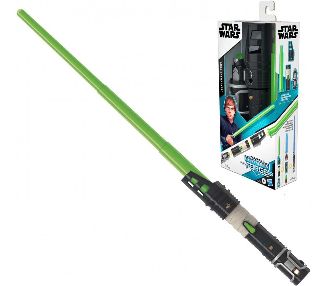 copy of STAR WARS Spada Laser Allungabile ELETTRONICA di REY Versione Resistance Outfit COMPONIBILE BLADEBUILDERS Hasbro DISNEY
